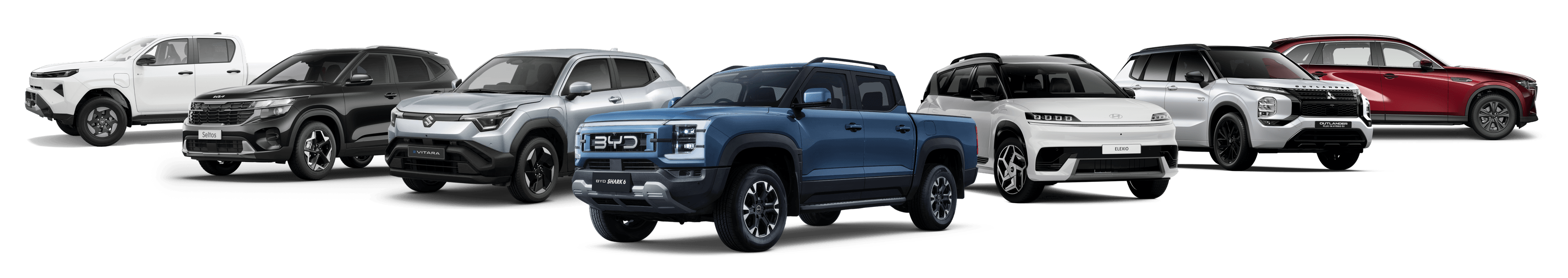 Eagers Ride & Drive fleet lineup